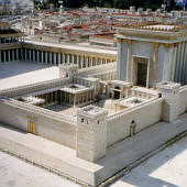 A jeruzsálemi templom makettje