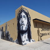 Jézus graffiti